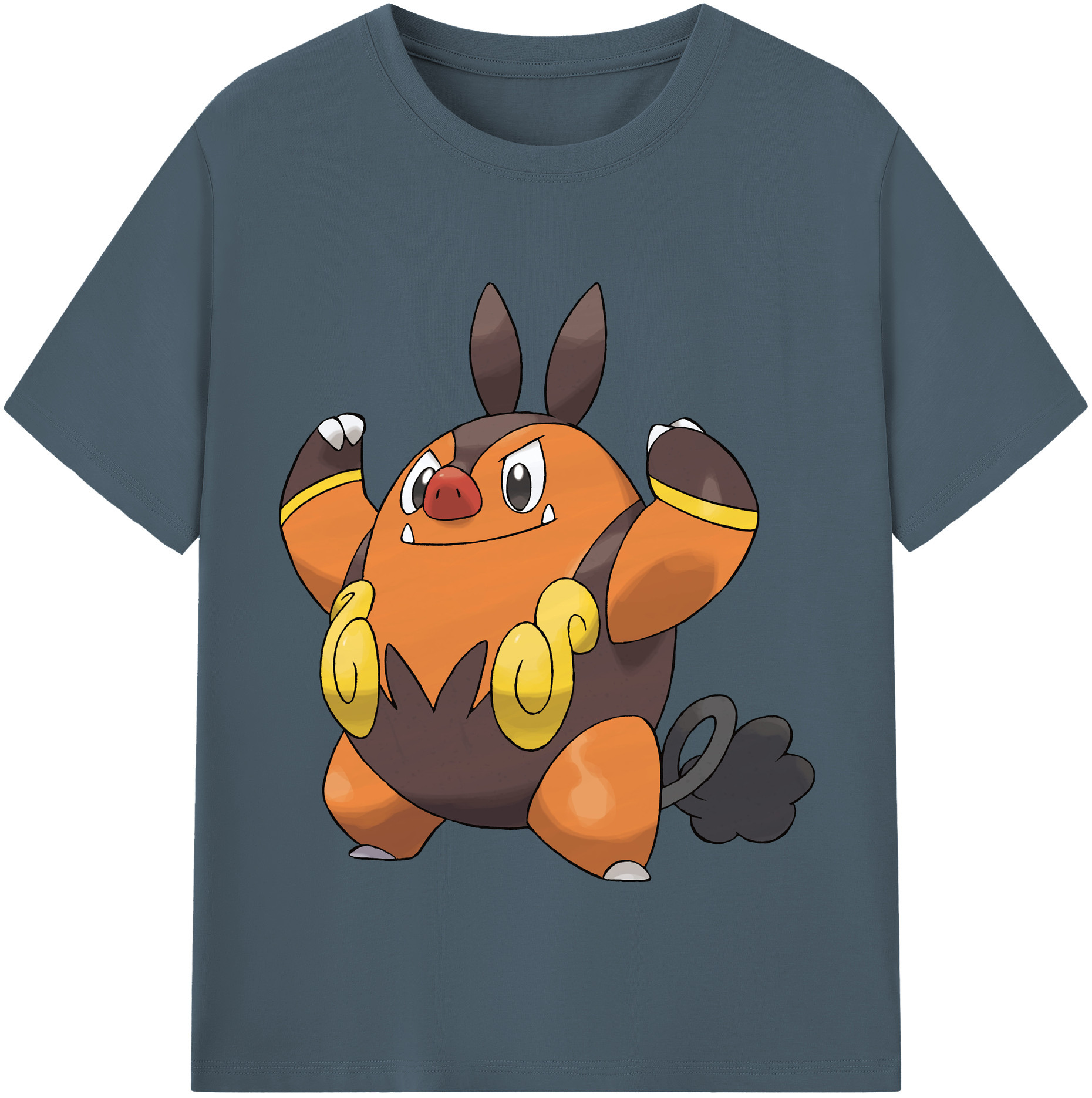 （画像用） ポケットモンスター Pokémon 綿100％半袖Tシャツ（フロントプリント）
